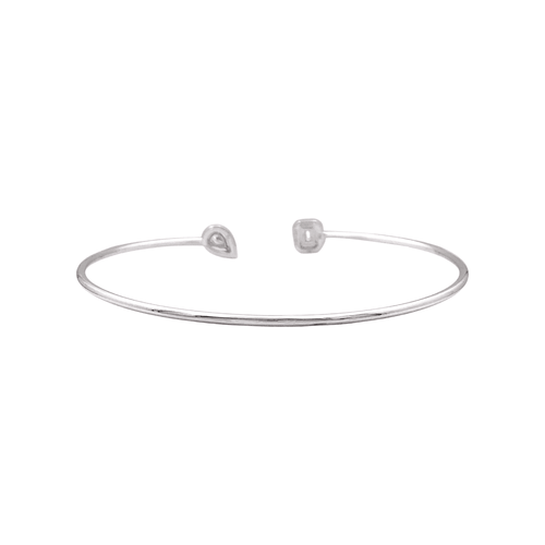 Bracelet Bracelet Messika, "Jonc Flex Toi & Moi My Twin", or blanc et diamants. 58 Facettes 35424
