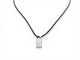 Collier Christian Dior - Collier pendentif gourmette en or blanc 18k 58 Facettes 273956