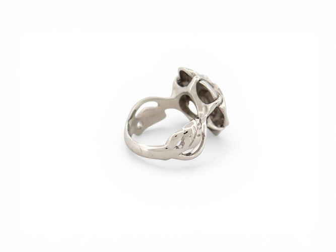 Bague 48 Chanel Camélia - Bague en or blanc 18k avec diamant 58 Facettes 273951