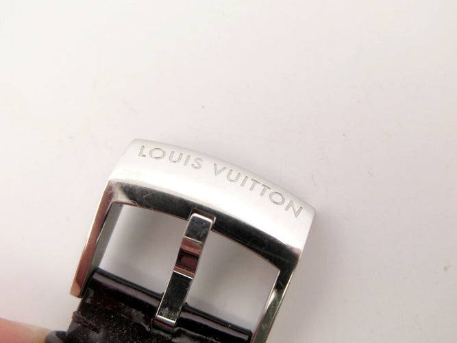 Montre Louis Vuitton Tambour Moon Star - Montre chronographe quartz en acier 38 mm 58 Facettes 273886