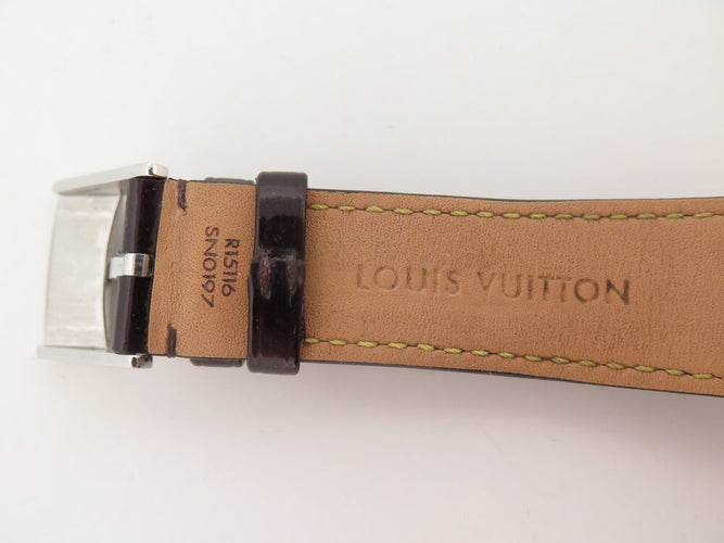 Montre Louis Vuitton Tambour Moon Star - Montre chronographe quartz en acier 38 mm 58 Facettes 273886