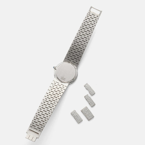Montre Piaget - Montre vintage en or blanc et diamants 58 Facettes 183