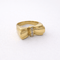 Bague 49 Bague nœud en or jaune 18 carats et diamants 58 Facettes 35985