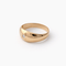 Bague 54.5 Bague chevalière en or jaune 18 carats et diamant 58 Facettes 35366