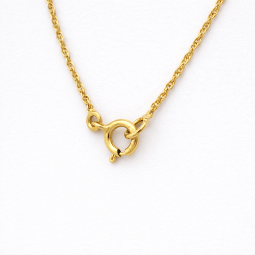 Collier Collier - Motif ondulé en or jaune 18 carats et diamants 58 Facettes 35306