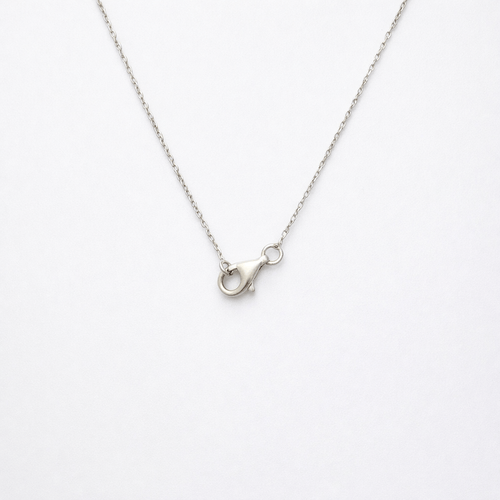 Collier Collier - Pendentif en or blanc 18 carats et diamants 58 Facettes 35310