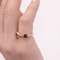 Bague 48 Bague toi et moi en or jaune 18 carats et tourmalines 58 Facettes 35212