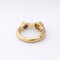 Bague 48 Bague toi et moi en or jaune 18 carats et tourmalines 58 Facettes 35212