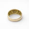 Bague 55 Bague dôme en or jaune 18 carats et diamants 58 Facettes 35214