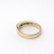 Bague 55 Bague bandeau en or jaune 18 carats, émeraudes et diamants 58 Facettes 35149