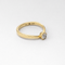 Bague 55 Bague solitaire en or jaune 18 carats et diamant 0,29 ct 58 Facettes 35141