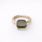 Bague 51 Pomellato Nudo - Bague en or rose 18 carats et quartz prasiolite 58 Facettes 35135
