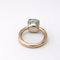 Bague 51 Pomellato Nudo - Bague en or rose 18 carats et quartz prasiolite 58 Facettes 35135