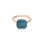 Bague 51 Pomellato Nudo - Bague en or jaune et topaze bleue 58 Facettes 35131