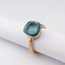 Bague 51 Pomellato Nudo - Bague en or jaune et topaze bleue 58 Facettes 35131