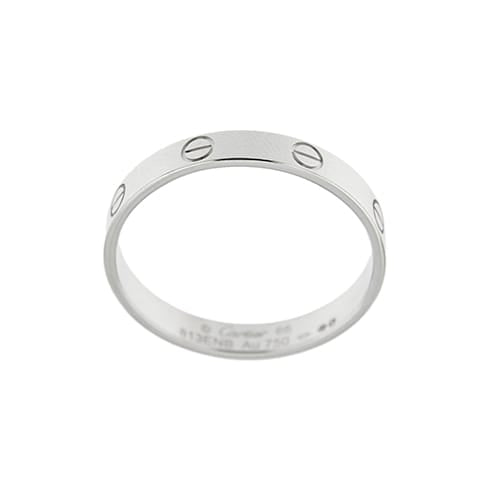 Bague Cartier Love - Bague alliance en or blanc 18 ct 58 Facettes 38945