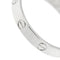 Bague Cartier Love - Bague alliance en or blanc 18 ct 58 Facettes 38945