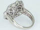 Bague 56 Bague entourage - Or blanc 14 ct et diamants naturels 1,92 ct 58 Facettes W102