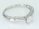 Bague 59 Bague entourage en or blanc 14 kt et diamants 1,15 ct 58 Facettes AR01