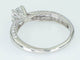 Bague 59 Bague entourage en or blanc 14 kt et diamants 1,15 ct 58 Facettes AR01