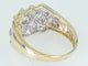 Bague 57 Bague entourage - Or jaune 14 ct et diamants 1,08 ct 58 Facettes AZ03