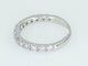 Bague Bague entourage en or blanc 14 ct et diamants 0,53 ct 58 Facettes AS32