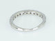Bague Bague entourage en or blanc 14 ct et diamants 0,53 ct 58 Facettes AS32