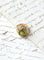 Bague 53 Bague cocktail fleur en or rose 18 ct, péridot et diamants 58 Facettes