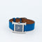 Montre Hermès Heure H - Montre SM en acier, cadran bleu arabe 58 Facettes 1