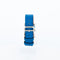 Montre Hermès Heure H - Montre SM en acier, cadran bleu arabe 58 Facettes 1