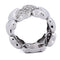 Bague 53 Bague vintage en or blanc 18 ct avec diamants 58 Facettes AN432 (00519)