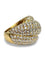 Bague 56 Bague en or jaune 18K sertie de diamants 5,16 ct 58 Facettes 1794