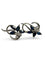 Boucles d'oreilles Boucles d'oreilles en or blanc 18K avec saphirs et diamants 58 Facettes 1781