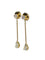 Boucles d'oreilles Boucles d’oreilles pendantes en or jaune 18K et diamants 0,94 ct 58 Facettes 1749