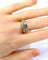 Bague 56 Bague jonc - Ligne de diamants taille ancienne en or 18 carats 58 Facettes AB698