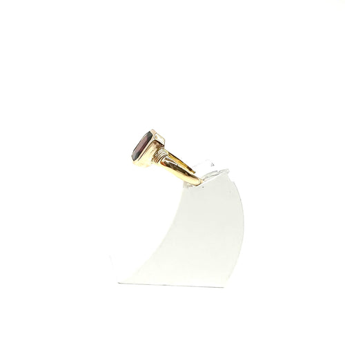 Bague 50 Bague en or jaune et grenat 58 Facettes Z15B51817