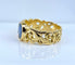 Bague 55 Bague en or jaune 18 carats avec saphir 58 Facettes AB701