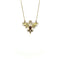 Collier Collier Art nouveau - Grenat et perles blanches en or jaune 58 Facettes Z1351953