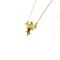 Collier Collier Art nouveau - Grenat et perles blanches en or jaune 58 Facettes Z1351953