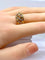 Bague 52 Bague jonc cœurs en or jaune 18 carats et diamants 58 Facettes AB702