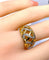 Bague 52 Bague jonc cœurs en or jaune 18 carats et diamants 58 Facettes AB702