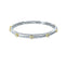 Bracelet Bracelet jonc ouvrant - Bracelet en or blanc 18 carats et diamants 58 Facettes AB703