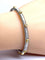 Bracelet Bracelet jonc ouvrant - Bracelet en or blanc 18 carats et diamants 58 Facettes AB703