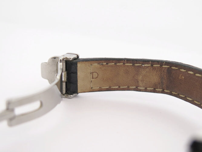 Montre Baume et Mercier Hampton - Montre femme quartz en acier et diamants 26 mm 58 Facettes 273980