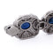 Bracelet Bracelet vintage - en or blanc 18 ct avec saphirs et diamants 58 Facettes BR6 (00979)