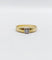 Bague 49 Bague chevalière Art déco en or jaune 18k et diamant 58 Facettes A06943