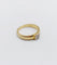Bague 49 Bague chevalière Art déco en or jaune 18k et diamant 58 Facettes A06943