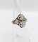 Bague 50 Bague Art déco en or blanc 18k et platine, diamants taille ancienne 2,30 ct 58 Facettes A06951