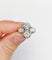 Bague 50 Bague Art déco en or blanc 18k et platine, diamants taille ancienne 2,30 ct 58 Facettes A06951