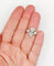 Bague 50 Bague Art déco en or blanc 18k et platine, diamants taille ancienne 2,30 ct 58 Facettes A06951